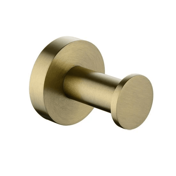 TSI Bathroom Accessories BUYG6608.TR LUCID PIN SERIES BRUSHED YELLOW GOLD ROBE HOOK