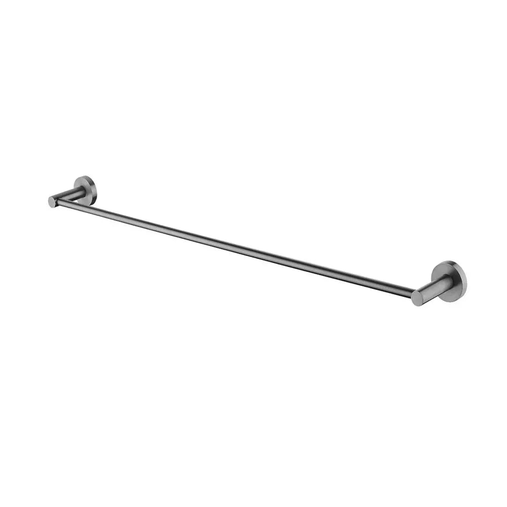 TSI Bathroom Accessories GM6601.TR LUCID PIN 800MM GUNMETAL SINGLE RACK RAIL
