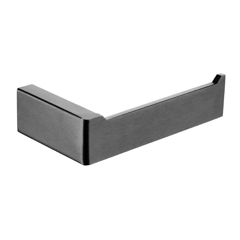 TSI Bathroom Accessories GM7008.TR IVANO SERIES GUN METAL TOILET PAPER HOLDER