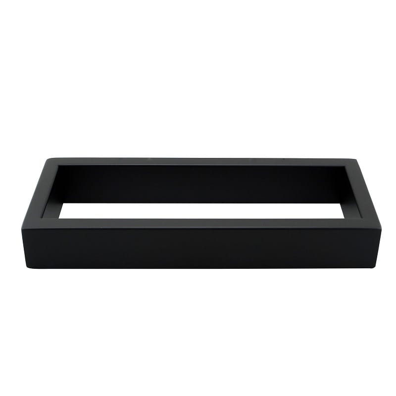 TSI Bathroom Accessories IVANO Series Black Towel Ring OX6403.TR