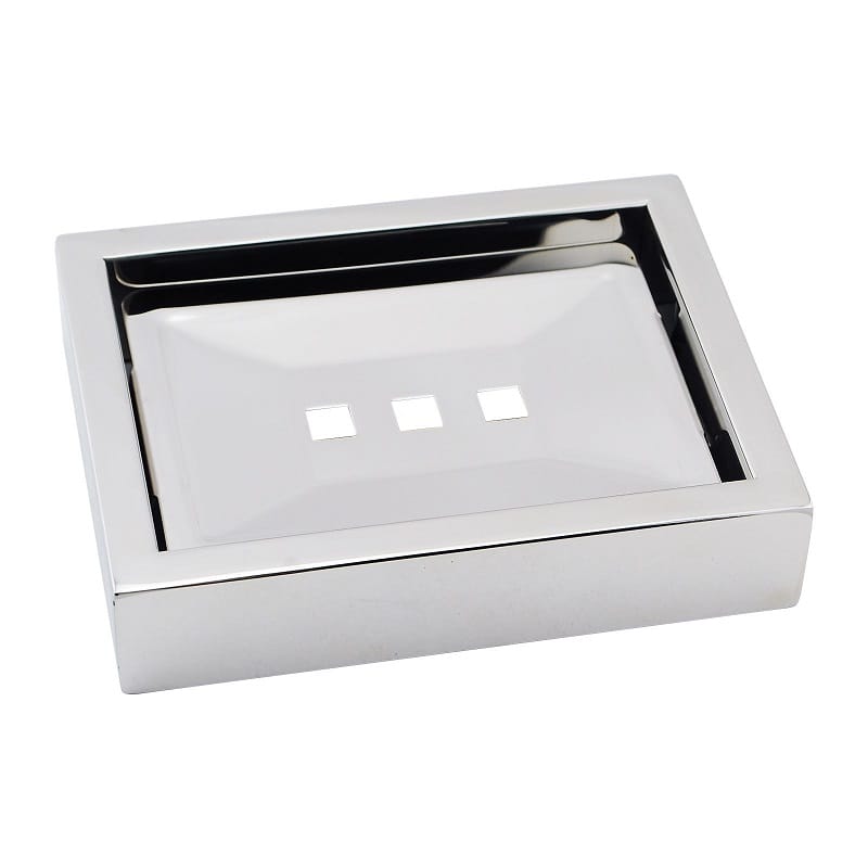 TSI Bathroom Accessories IVANO Series Chrome Soap Dish Holder CH6406.TR