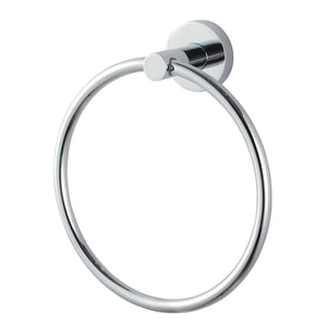 TSI Bathroom Accessories LUCID PIN Series Round Chrome Hand Towel Ring CH6603.TR