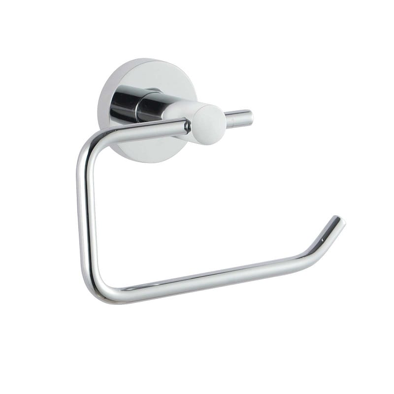 TSI Bathroom Accessories LUCID PIN Series Round Chrome Toilet Paper Roll Holder CH6613.TR