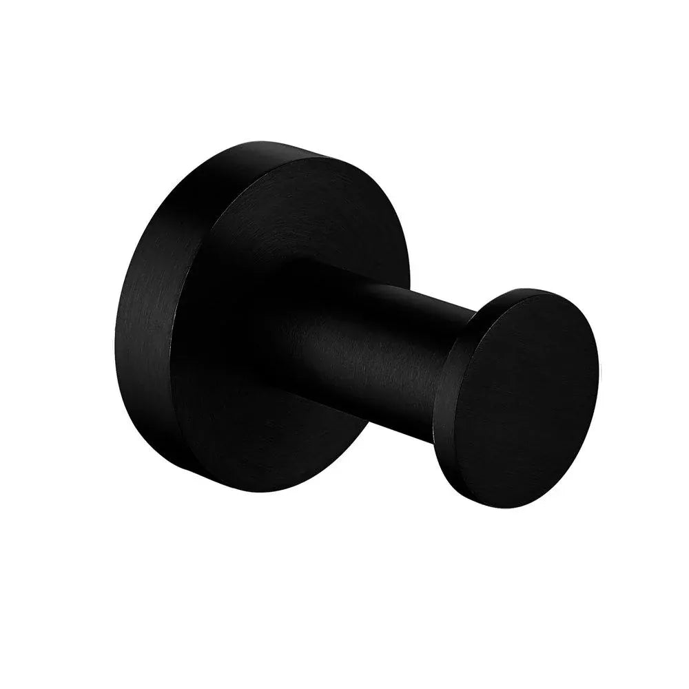 TSI Bathroom Accessories OX6608.TR LUCID PIN SERIES BLACK ROBE HOOK