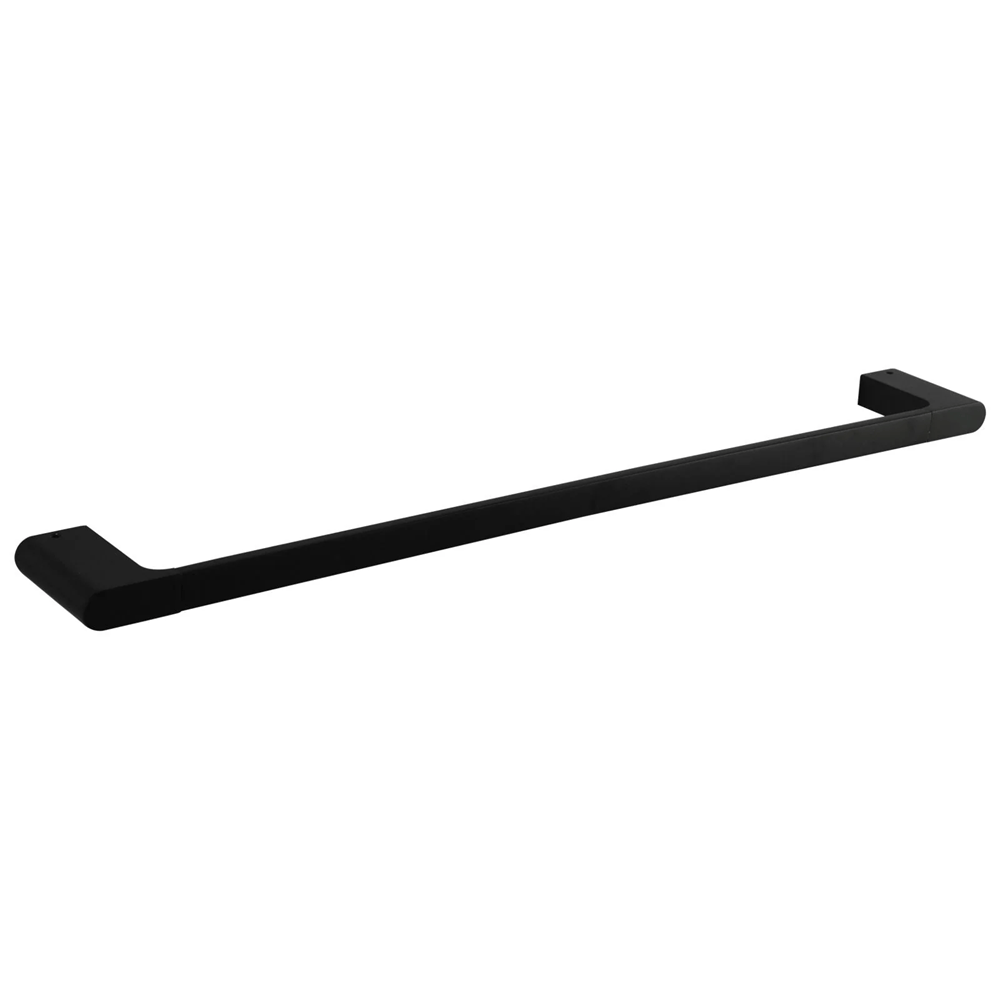 TSI Bathroom Accessories OX8001.8.TR VOG BLACK SINGLE TOWEL RAIL 800MM