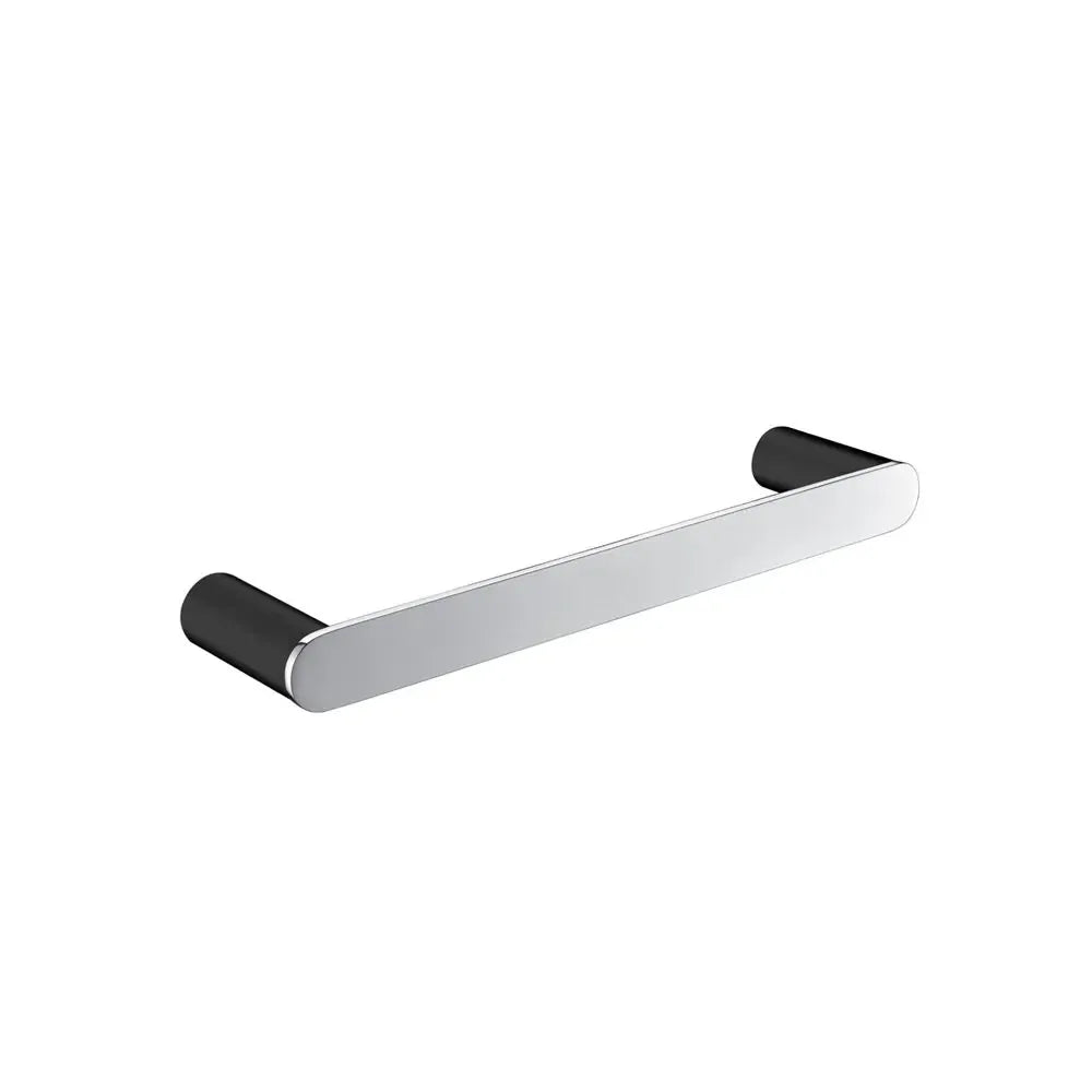 TSI Bathroom Accessories OXCH6503.TR RUSHY BLACK&CHROME TOWEL RING 300MM