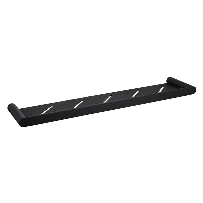 TSI Bathroom Accessories RUSHY Series Black Round Stainless Steel Shelf OX6514.TR