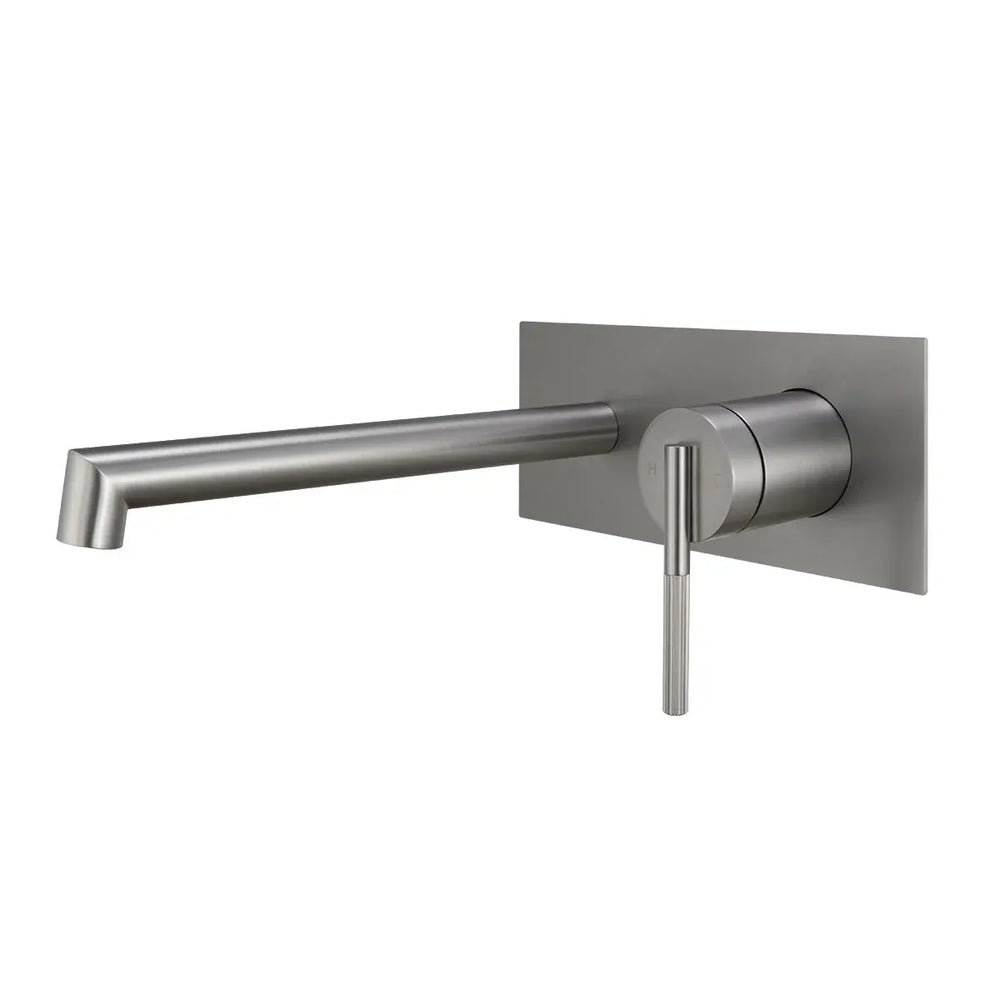 TSI BU0243.BM CADDENCE SERIES BRUSHED NICKEL WALL MIXER WITH SPOUT