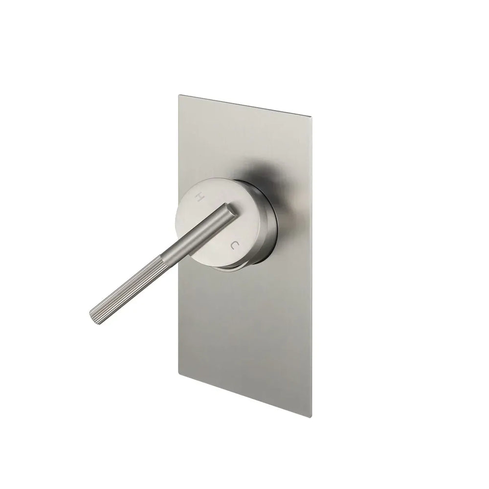 BU0245.ST CADDENCE SERIES BRUSHED NICKEL WALL MIXER