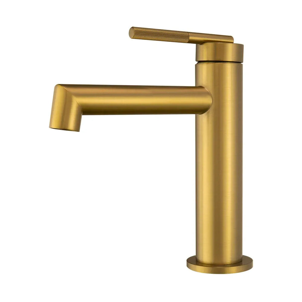 TSI BUYG0240.BM CADDENCE SERIES BRUSHED YELLOW GOLD BASIN MIXER