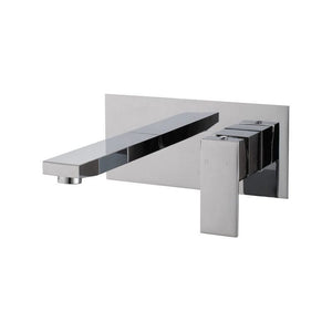 TSI Mixer Taps BLAZE Series Chrome Bathtub/Basin Wall Mixer With Spout CH0113.BM