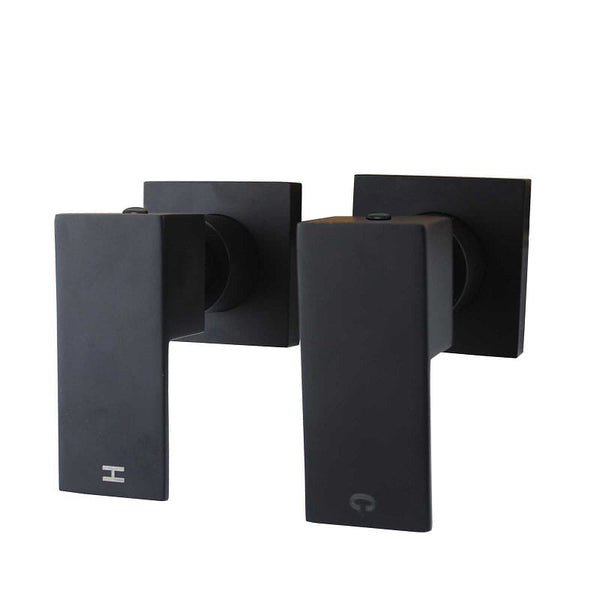 TSI Mixer Taps BLAZE Series Black Shower Wall Taps OX0002.ST