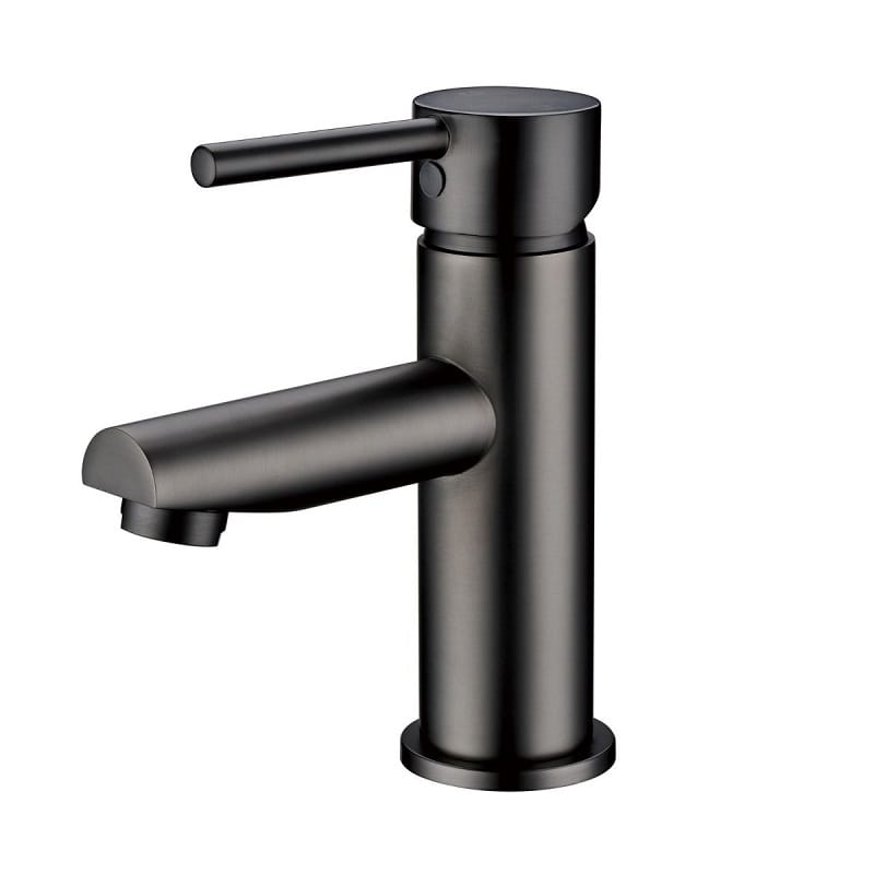 TSI Mixer Taps BT23.06 Pentro Gun Metal Grey Round Basin Mixer
