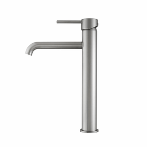 TSI Mixer Taps BU0151.BM LUCID PIN SERIES ROUND BRUSHED NICKEL TALL BASIN MIXER