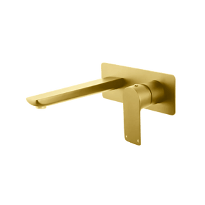 TSI Mixer Taps BUYG0158-2.BM VOG BRUSHED YELLOW GOLD BATHTUB/BASIN WALL MIXER WITH SPOUT