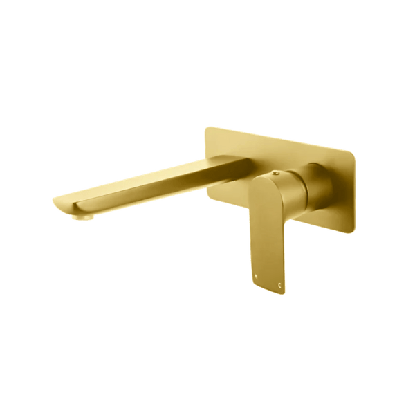 TSI Mixer Taps BUYG0158-2.BM VOG BRUSHED YELLOW GOLD BATHTUB/BASIN WALL MIXER WITH SPOUT