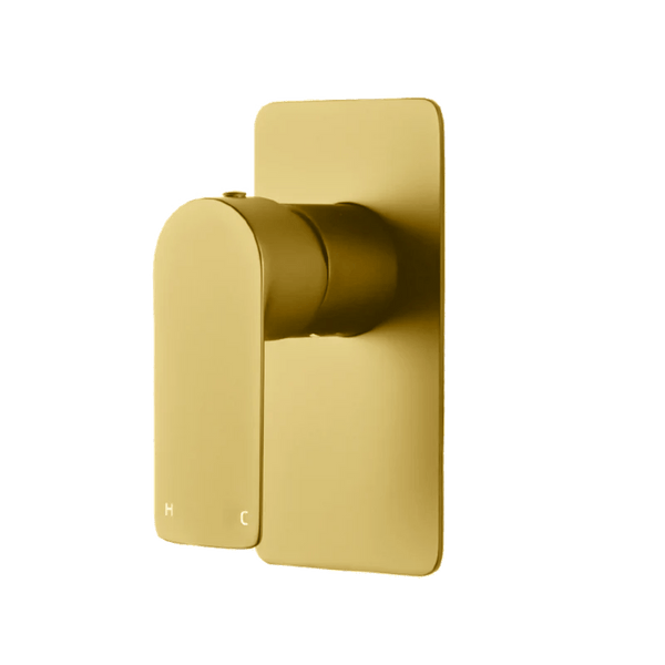 TSI Mixer Taps BUYG0167-2.ST VOG SERIES SOLID BRUSHED BRASS SHOWER/BATH WALL MIXER