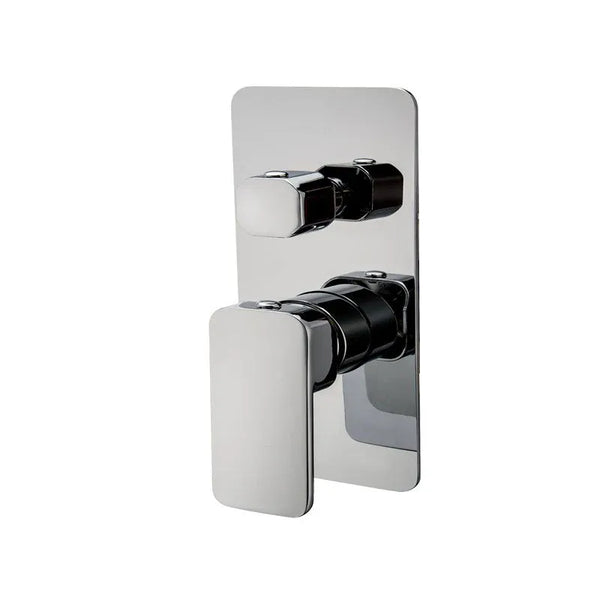TSI Mixer Taps CH0225-2.ST IVANO SERIES SOLID BRASS CHROME BATH/SHOWER WALL MIXER WITH DIVERTER WALL MOUNTED