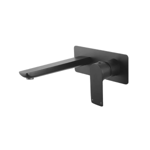TSI Mixer Taps GM0158-2.BM VOG GUN METAL GREY BATHTUB/BASIN WALL MIXER WITH SPOUT