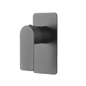 TSI Mixer Taps GM0167-2.ST VOG SERIES SOLID BRASS GUMMETAL SHOWER/BATH WALL MIXER