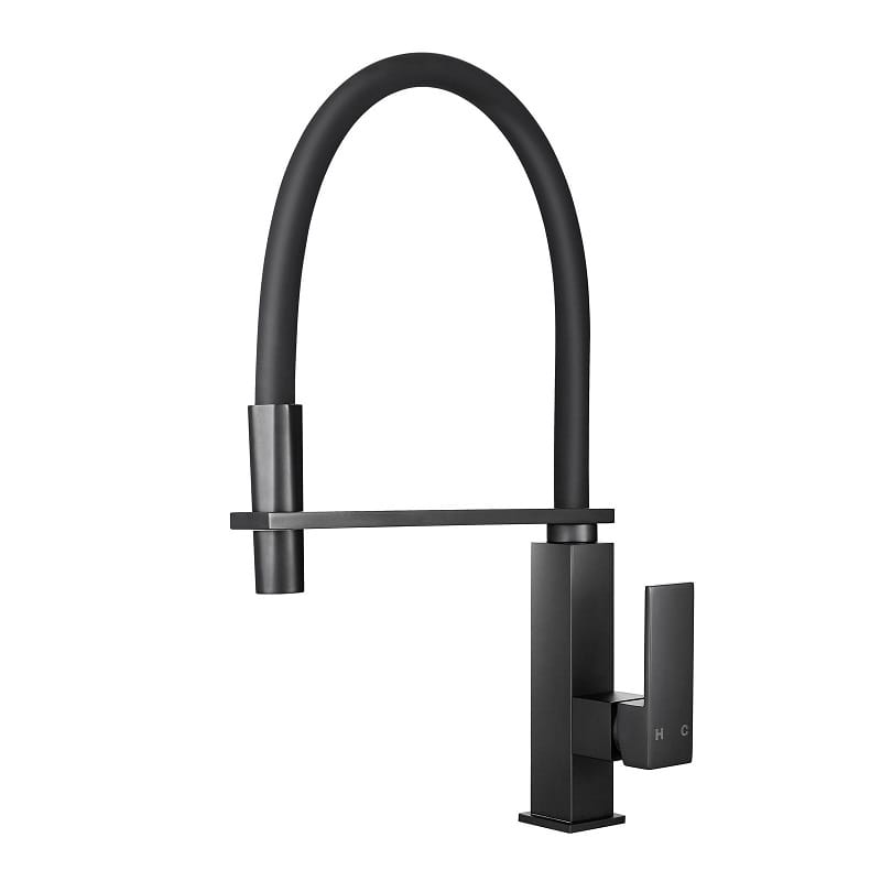 TSI Mixer Taps Matte Black Kitchen Sink Mixer Tap OX1032.KM