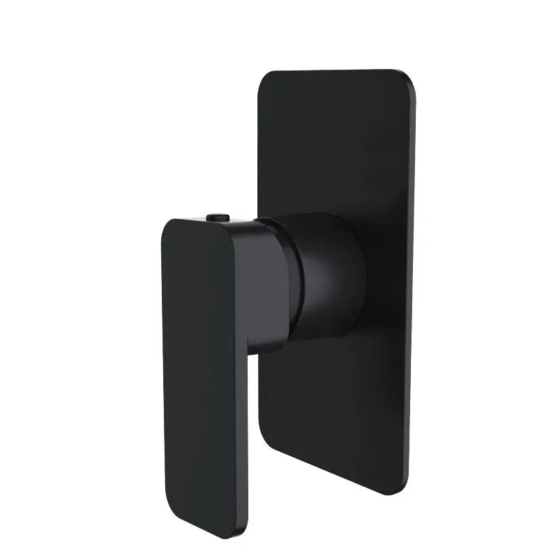 TSI Mixer Taps OX0226-2.ST IVANO SERIES SOLID BRASS BLACK SHOWER/BATH WALL MIXER