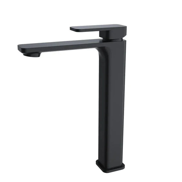 TSI Mixer Taps OX0229.BM IVANO SERIES BLACK TALL BASIN MIXER