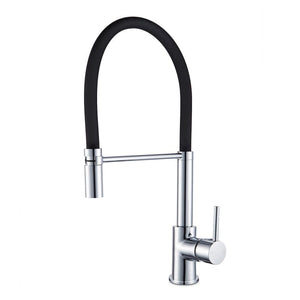 TSI Mixer Taps Round Chrome Kitchen Sink Mixer Tap CH1034.KM