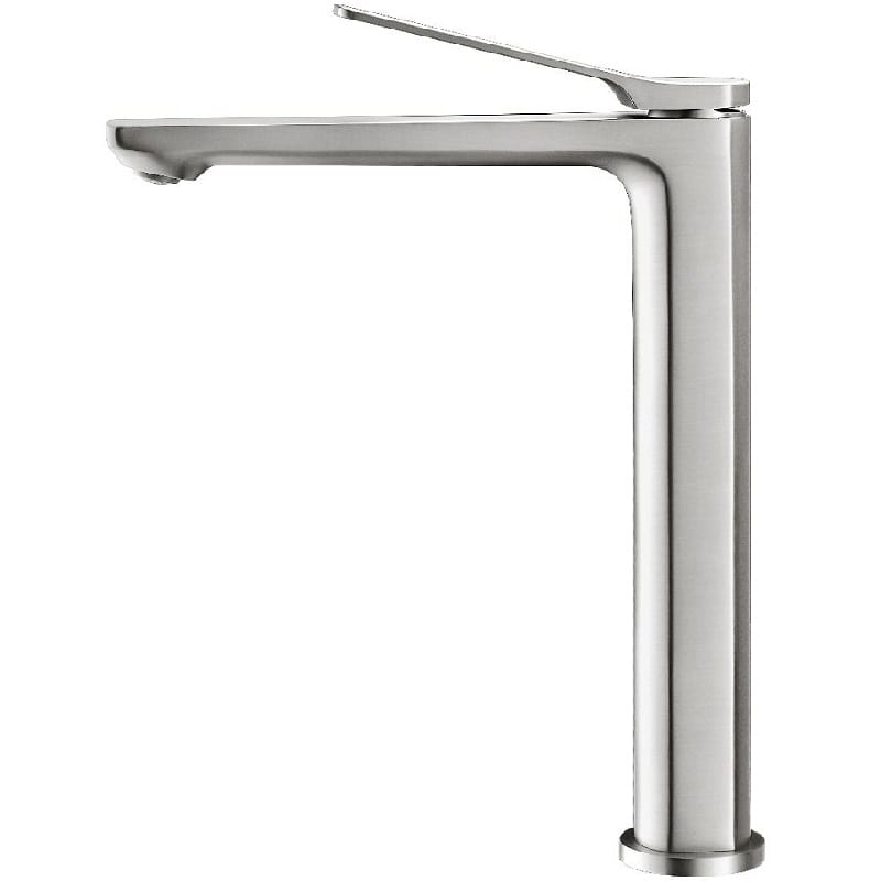 TSI Mixer Taps RUSHY Series Brushed Nickel Tall Basin Mixer BU0149.BM