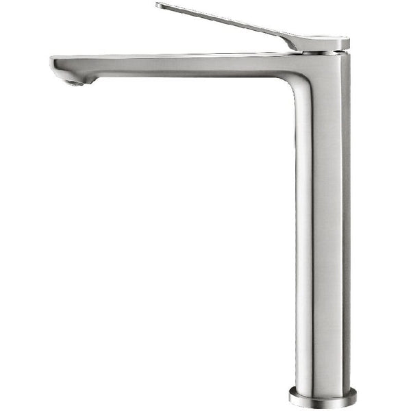 TSI Mixer Taps RUSHY Series Brushed Nickel Tall Basin Mixer BU0149.BM