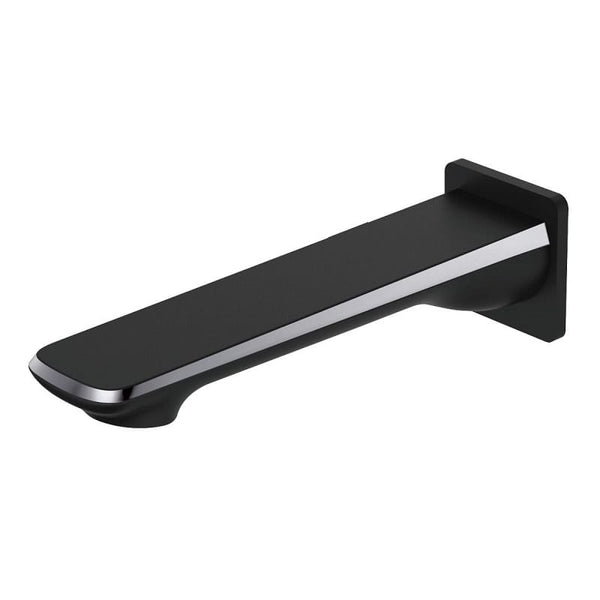 TSI Mixer Taps SP10.03 Esperia Matte Black & Chrome Bath Spout
