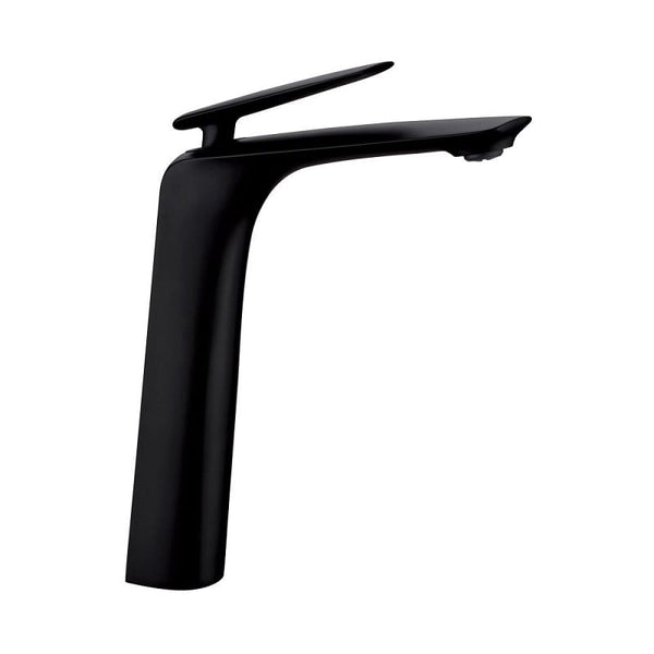 TSI Mixer Taps TBT202.02 Bellino Matte Black Tall Basin Mixer
