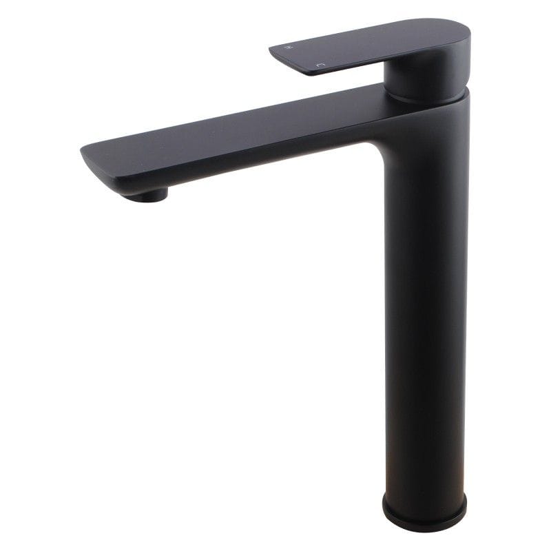 TSI Mixer Taps VOG Series Black Tall Basin Mixer OX0152.BM