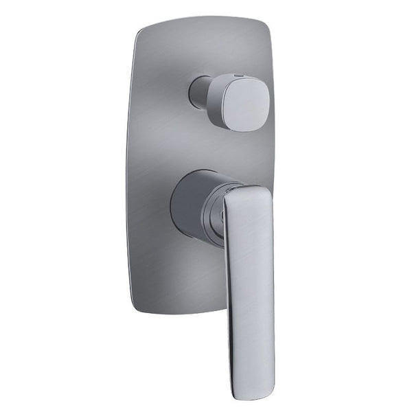 TSI Mixer Taps WMD204.05 Bellino Brushed Nickle Wall Mixer Diverter