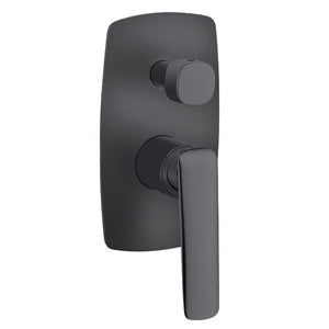 TSI Mixer Taps WMD204.06 Bellino Gun Metal Grey Wall Mixer Diverter