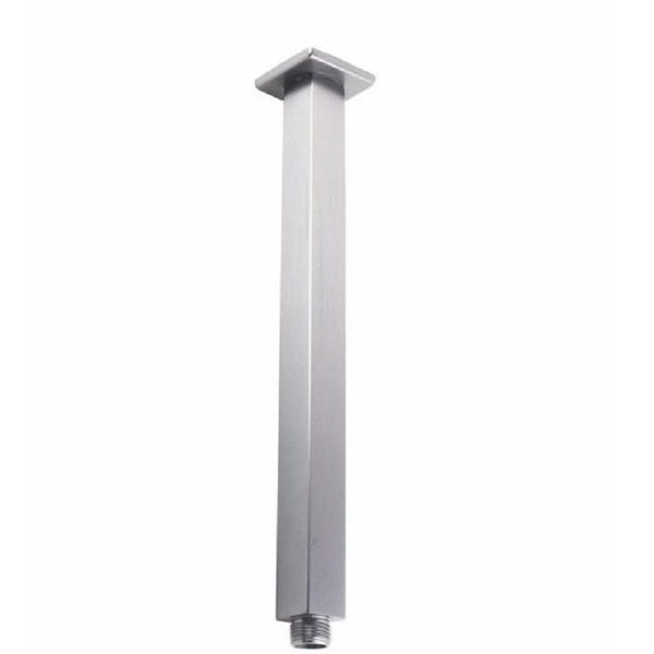 TSI Showers CH0117.SA SQUARE CHROME CEILING SHOWER ARM 400MM