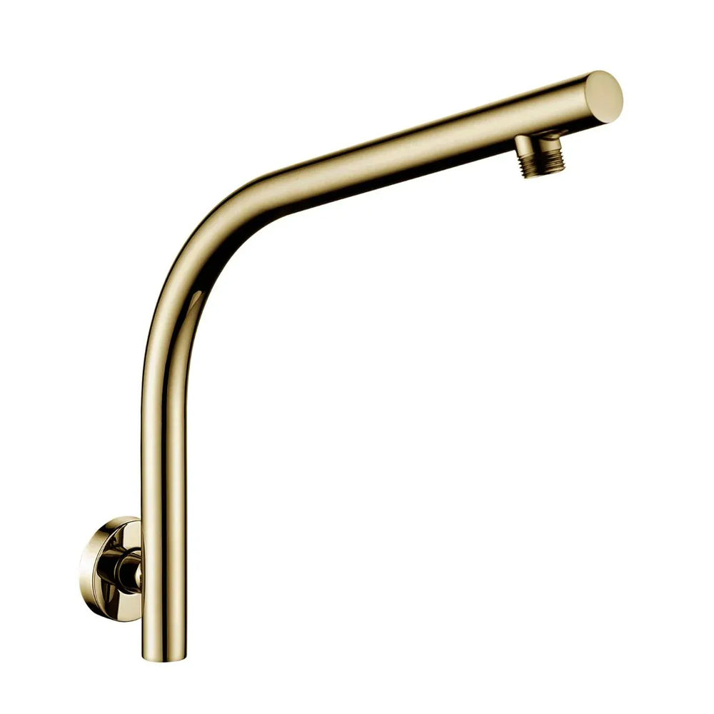 TSI Showers SE27.04 PENTRO BRUSHED YELLOW GOLD WALL MOUNTED SHOWER ARM