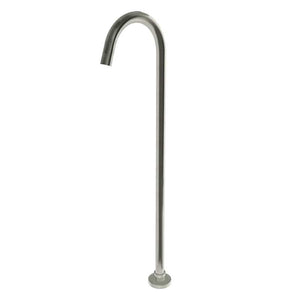 TSI simple BS02.05 Pentro Round Brushed Nickel Stainless Steel Freestanding Bath Spout