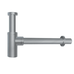 TSI simple BT02.05 NORICO BRUSHED NICKEL ROUND BOTTLE TRAP 32MM
