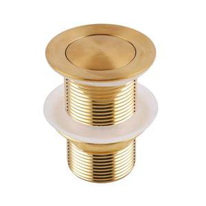 TSI simple BUYG002.PUW BRUSHED BRASS POP UP WASTE NO OVERFLOW