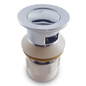 TSI simple CH001.PUW 32/40MM SOLID BRASS BASIN POP UP WASTE WITH OVERFLOW CHROME