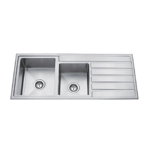 TSI Sinks BKS-HP12050A LHB Paris Handmade KITCHEN SINK 1200x500x200 mm