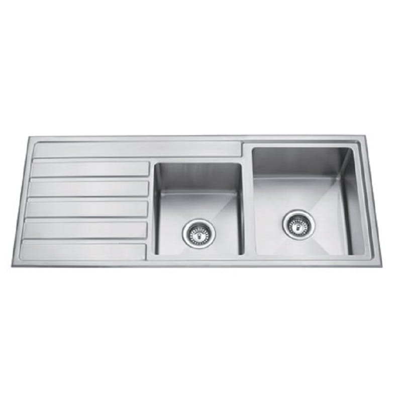 TSI Sinks BKS-HP12050B RHB Paris Handmade KITCHEN SINK 1200x500x200 mm