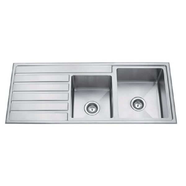 TSI Sinks BKS-HP12050B RHB Paris Handmade KITCHEN SINK 1200x500x200 mm