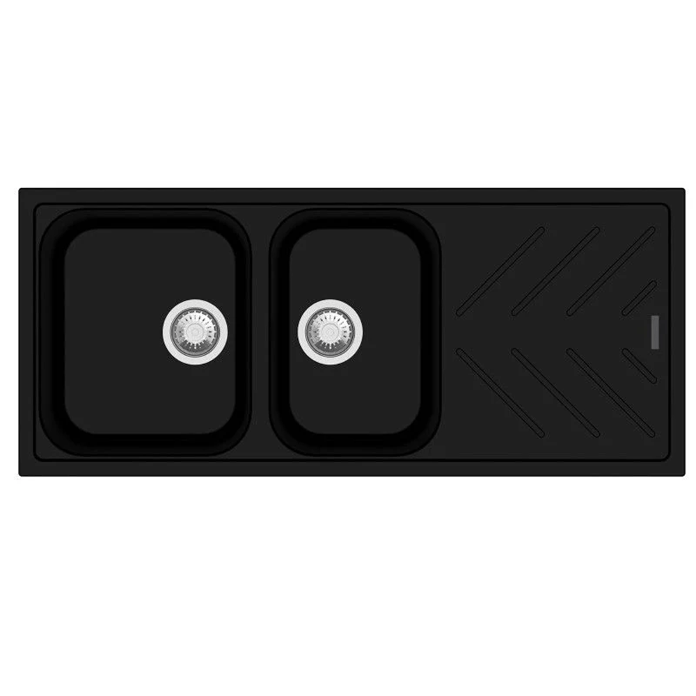 TSI Sinks TWM-NBD200 1160X500X200MM NEW BEETHOVEN D200 GRANITE QUARTZ STONE 1 AND 3/4 KITCHEN SINK