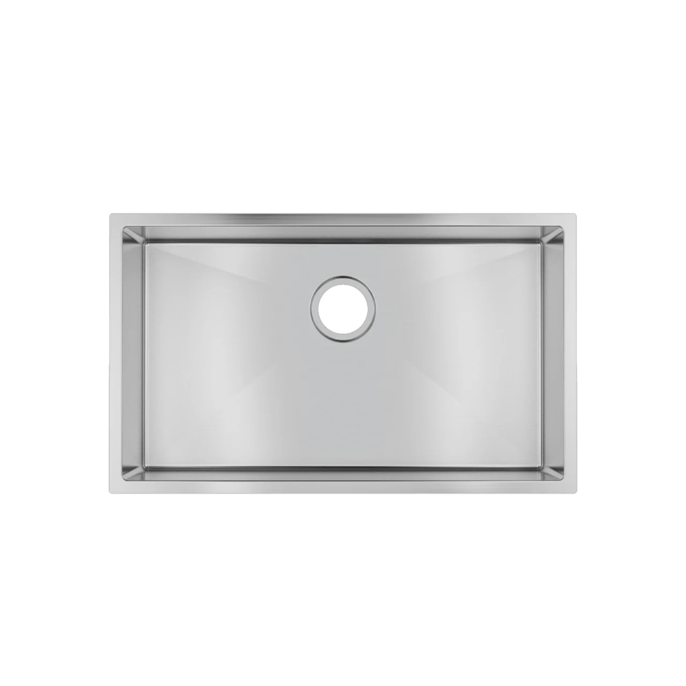 TSI Sinks TWM3 762*457*254MM HAND-MADE SINGLE BOWL KITCHEN SINK(ROUND EDGES)
