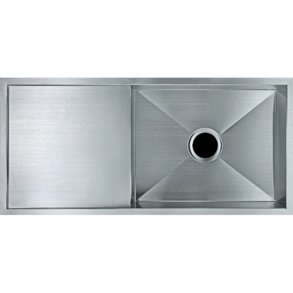 TSI Sinks TWM4 960*450*230MM HAND-MADE SINGLE BOWL KITCHEN SINK(ROUND EDGES)
