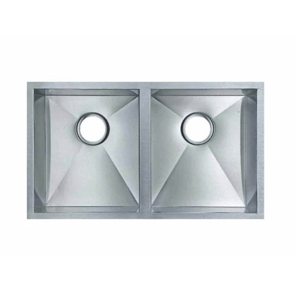 TSI Sinks TWM6 770*450*215MM HAND-MADE DOUBLE BOWL KITCHEN SINK