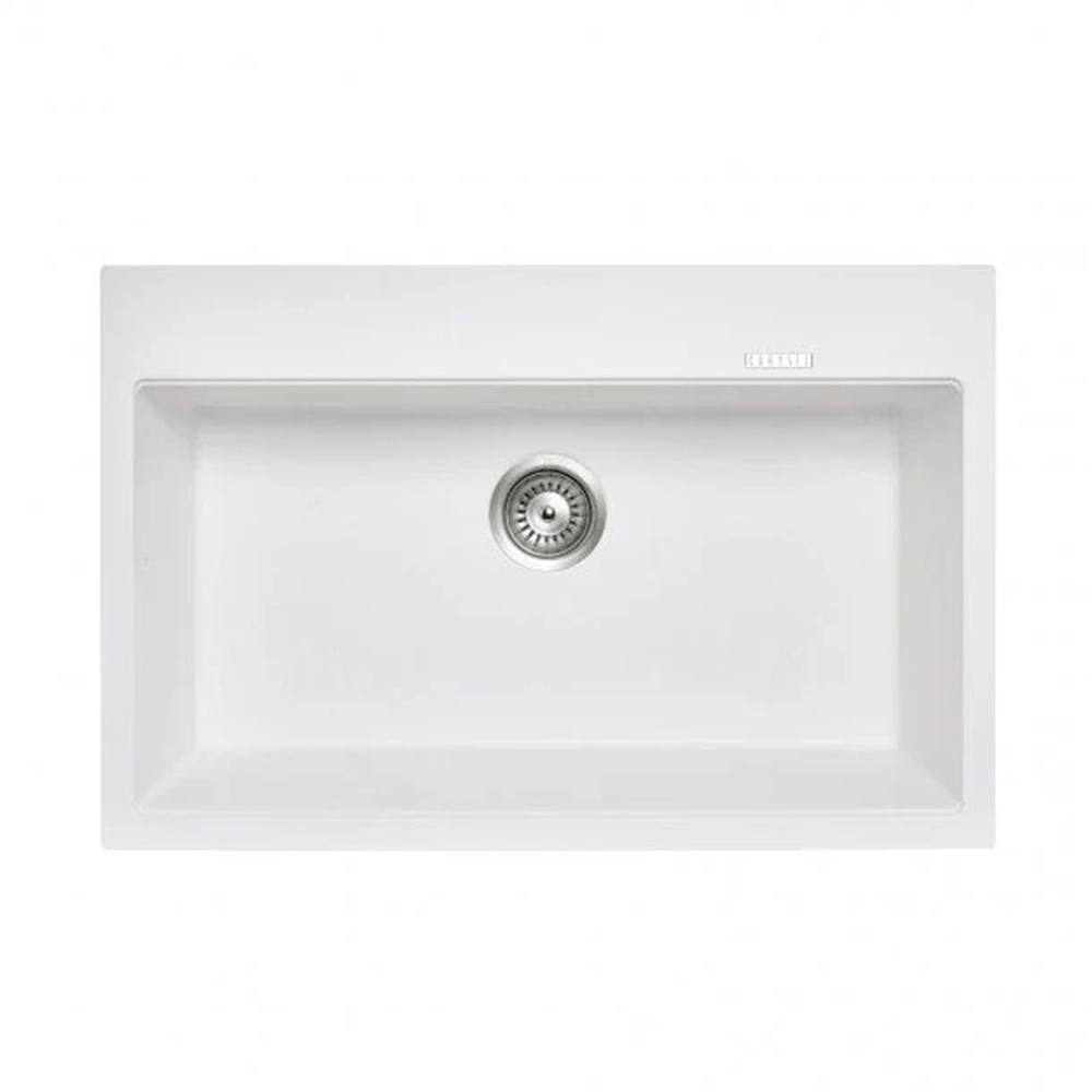 TSI Sinks TWMW780-W 780 X 510 X 220MM CARYSIL WALTZ 780 GRANITE STONE KITCHEN SINK