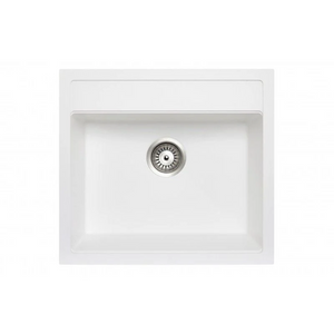 TWM-560FEW 560 X 510 X 200MM CARYSIL WALTZ 560 SINGLE BOWL GRANITE TOP/FLUSH/UNDER MOUNT KITCHEN/LAUNDRY SINK
